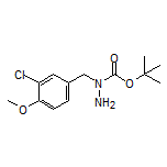 1-Boc-1-(3-chloro-4-methoxybenzyl)hydrazine