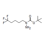 1-Boc-1-(5,5,5-trifluoropentyl)hydrazine