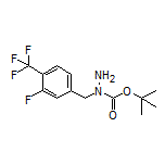 1-Boc-1-[3-fluoro-4-(trifluoromethyl)benzyl]hydrazine