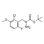 1-Boc-1-(2-chloro-6-fluoro-3-methoxybenzyl)hydrazine