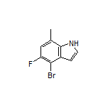 4-Bromo-5-fluoro-7-methyl-1H-indole