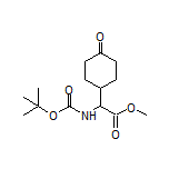 Methyl 2-(Boc-amino)-2-(4-oxocyclohexyl)acetate