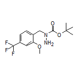 1-Boc-1-[2-methoxy-4-(trifluoromethyl)benzyl]hydrazine