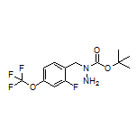 1-Boc-1-[2-fluoro-4-(trifluoromethoxy)benzyl]hydrazine