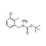 1-Boc-1-(3-chloro-2-methylbenzyl)hydrazine