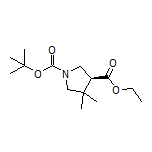 Ethyl (S)-1-Boc-4,4-dimethylpyrrolidine-3-carboxylate