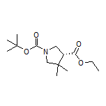 Ethyl (R)-1-Boc-4,4-dimethylpyrrolidine-3-carboxylate