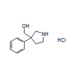 (3-Phenyl-3-pyrrolidinyl)methanol Hydrochloride