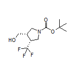 [(3S,4R)-1-Boc-4-(trifluoromethyl)-3-pyrrolidinyl]methanol