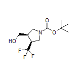 [(3R,4S)-1-Boc-4-(trifluoromethyl)-3-pyrrolidinyl]methanol