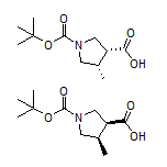 cis-1-Boc-4-methylpyrrolidine-3-carboxylic Acid