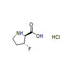 (2S,3R)-3-Fluoropyrrolidine-2-carboxylic Acid Hydrochloride