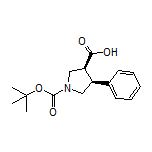 (3S,4S)-1-Boc-4-phenylpyrrolidine-3-carboxylic Acid