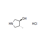 (3S,4R)-4-Methylpyrrolidin-3-ol Hydrochloride