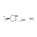 [(2S,4R)-4-Methoxypyrrolidin-2-yl]methanol Hydrochloride