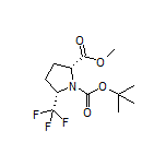 Methyl (2R,5S)-1-Boc-5-(trifluoromethyl)pyrrolidine-2-carboxylate