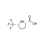 (2S,5R)-5-(Trifluoromethyl)pyrrolidine-2-carboxylic Acid