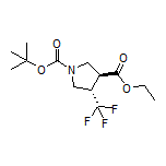 Ethyl (3S,4S)-1-Boc-4-(trifluoromethyl)pyrrolidine-3-carboxylate