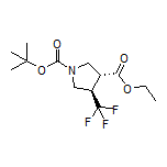 Ethyl (3R,4R)-1-Boc-4-(trifluoromethyl)pyrrolidine-3-carboxylate