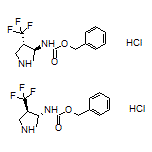 trans-N-Cbz-4-(Trifluoromethyl)pyrrolidin-3-amine Hydrochloride