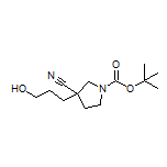 1-Boc-3-(3-hydroxypropyl)pyrrolidine-3-carbonitrile