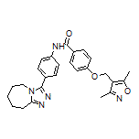 4-[(3,5-Dimethyl-4-isoxazolyl)methoxy]-N-[4-(6,7,8,9-tetrahydro-5H-[1,2,4]triazolo[4,3-a]azepin-3-yl)phenyl]benzamide