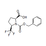 (2S,5R)-1-Cbz-5-(trifluoromethyl)pyrrolidine-2-carboxylic Acid