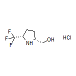 [(2R,5S)-5-(Trifluoromethyl)-2-pyrrolidinyl]methanol Hydrochloride