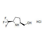 [(2S,5R)-5-(Trifluoromethyl)-2-pyrrolidinyl]methanol Hydrochloride