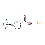 (2S,5S)-5-(Trifluoromethyl)pyrrolidine-2-carboxylic Acid Hydrochloride