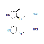 cis-3-Methoxy-4-methylpyrrolidine Hydrochloride