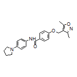 4-[(3,5-Dimethyl-4-isoxazolyl)methoxy]-N-[4-(1-pyrrolidinyl)phenyl]benzamide