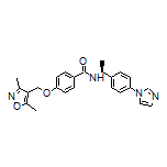 (S)-N-[1-[4-(1-Imidazolyl)phenyl]ethyl]-4-[(3,5-dimethyl-4-isoxazolyl)methoxy]benzamide