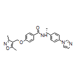 (R)-N-[1-[4-(1-Imidazolyl)phenyl]ethyl]-4-[(3,5-dimethyl-4-isoxazolyl)methoxy]benzamide