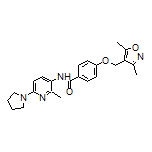 4-[(3,5-Dimethyl-4-isoxazolyl)methoxy]-N-[2-methyl-6-(1-pyrrolidinyl)-3-pyridyl]benzamide