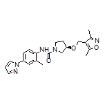 (R)-3-[(3,5-Dimethyl-4-isoxazolyl)methoxy]-N-[2-methyl-4-(1-pyrazolyl)phenyl]pyrrolidine-1-carboxamide