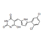 (E)-5-[[5-(2,5-Dichlorophenyl)-2-pyrrolyl]methylene]-6-hydroxypyrimidine-2,4(3H,5H)-dione