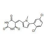 5-[[5-(2,5-Dichlorophenyl)-1-methyl-2-pyrrolyl]methylene]pyrimidine-2,4,6(1H,3H,5H)-trione