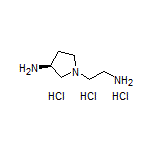 (S)-1-(2-Aminoethyl)pyrrolidin-3-amine Trihydrochloride