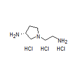 (R)-1-(2-Aminoethyl)pyrrolidin-3-amine Trihydrochloride