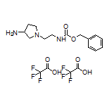 1-[2-(Cbz-amino)ethyl]pyrrolidin-3-amine Bis(trifluoroacetate)