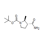 (2S,3R)-1-Boc-2-methylpyrrolidine-3-carboxamide