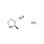 (2R,3S)-2-Methylpyrrolidine-3-carbonitrile Hydrochloride