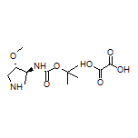 (3S,4S)-N-Boc-4-methoxypyrrolidin-3-amine Oxalate