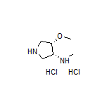 (3R,4S)-4-Methoxy-N-methylpyrrolidin-3-amine Dihydrochloride