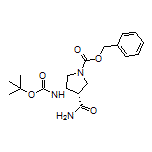 (3S,4S)-1-Cbz-3-(Boc-amino)-4-carbamoylpyrrolidine