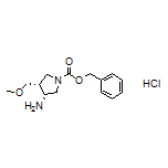 (3R,4R)-1-Cbz-3-amino-4-(methoxymethyl)pyrrolidine Hydrochloride