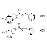 cis-1-Cbz-3-amino-4-(methoxymethyl)pyrrolidine Hydrochloride