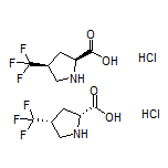 cis-4-(Trifluoromethyl)pyrrolidine-2-carboxylic Acid Hydrochloride