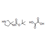 3-(Boc-amino)-3-methylpyrrolidine Oxalate